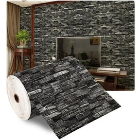 BrickWall 3D: Self - Adhesive Foam Wallpaper - Top Mix Mart