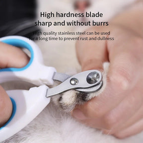 Clip & Care: Stainless Steel Pet Nail Trimmer - Top Mix Mart