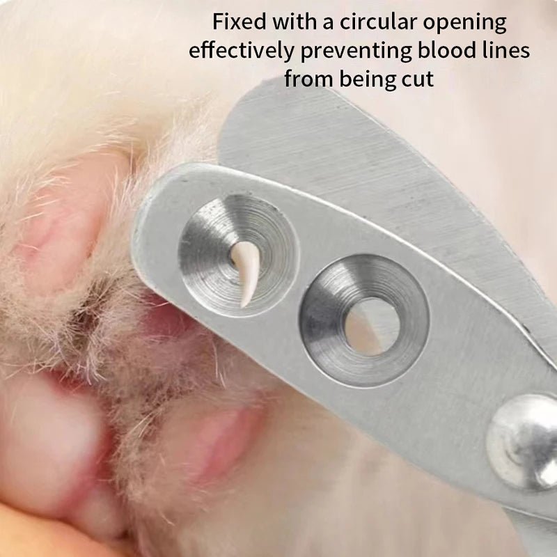 Clip & Care: Stainless Steel Pet Nail Trimmer - Top Mix Mart