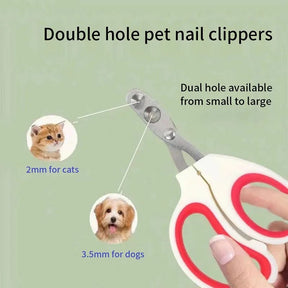 Clip & Care: Stainless Steel Pet Nail Trimmer - Top Mix Mart