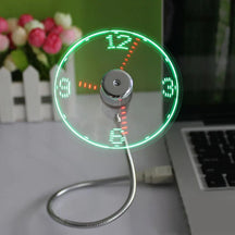 FlexiCool: RGB LED Fan with Programmable Display - Top Mix Mart