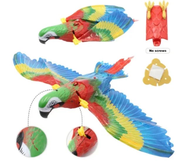 SkyHunter: Interactive Flying Bird Cat Toy - Top Mix Mart